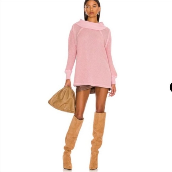 NWT Free People We the Free People She's A Keeper Sweater Faded Coral XS - Picture 11 of 11